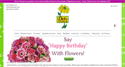 Desktop Screenshot of dicksflowers.com